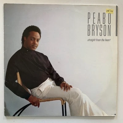 Peabo Bryson – Straight From The Heart - 1984 Vinyl LP - Very Good (VG/VG) - Image 1 of 4