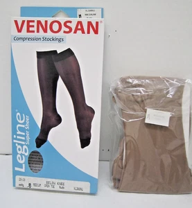 Legline super transparent unterhalb Knie hoch geschlossene Zehe 20-30 mmHg Farbe: Nude Größe: Med. - Bild 1 von 2