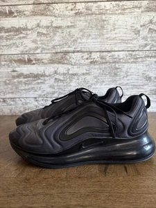 Nike Air Max 720 Triple Black A02924-004 Runner Mens Size 12 - Picture 1 of 7