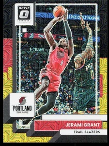 2022-23 Panini Donruss Optic Jerami Grant Choice Black Gold Prizm /8 - Blazers - Picture 1 of 2
