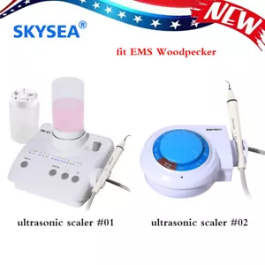 FDA Portable Dental Ultrasonic Piezo Scaler + Handpiece 5*Tips fit Cavitron/EMS - Picture 1 of 18