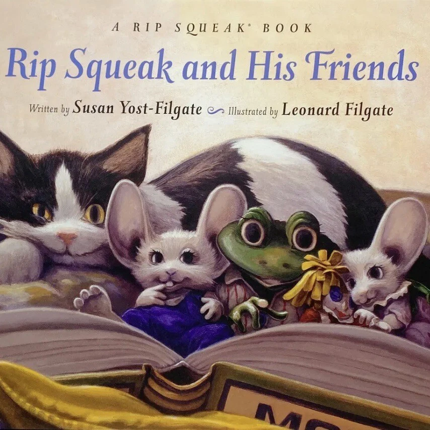 RIP SQUEAK Children’s Book Collection - Hardcover Set of 3 with Slipcase Foto 1 de 4