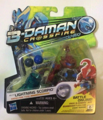 B-Daman Crossfire: Lightning Scorpio BD-14 (Hasbro, 2013) Foto 1 de 2