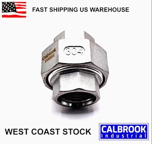 1/2 Zoll NPT Union 304 Edelstahl 150# - Calbrook Industrial - Bild 1 von 5