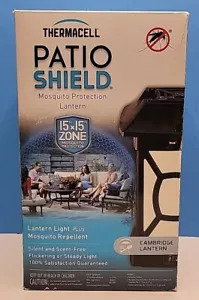 Thermacell Patio Shield 15 Foot Zone Mosquito Protection Lantern With Repellent. - Picture 1 of 5