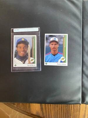 1989 UPPER DECK BASEBALL COMPLETE SET #1-800 In Binder 🔥 Ken Griffey Jr Rookie - Image 1 of 4