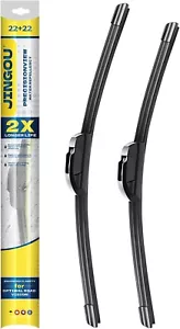 22" + 22" Front Windshield Wiper Blades Compatible with Ford F Series 2023-20... - Picture 1 of 6