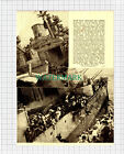 (7962) PRINCE OF WALES SHIP World War Two - c.1947 Cutting / Print