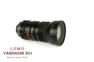 Soviet Lens VARIOGOIR - LOMO - 201 F=10 - 101 1 : 1,8 Cine 16mm ZOOM lens USSR - Picture 1 of 9