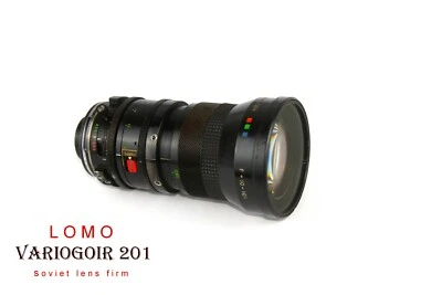 Soviet Lens VARIOGOIR - LOMO - 201 F=10 - 101  1 : 1,8 Cine 16mm ZOOM lens USSR - Image 1 of 4