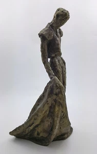 MATADOR handgegossene Patina Skulptur signiert von Edith Kolton mit Echtheitszertifikat - Bild 1 von 8