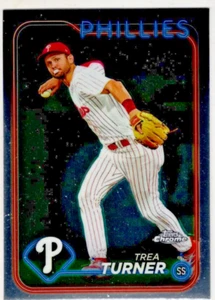 2024 Topps Chrome Baseball Trea Turner No. 169 Philadelphia Phillies - Bild 1 von 2