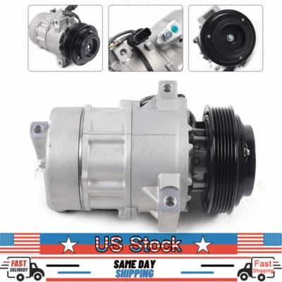 AC Compressor & Clutch For 2011-15 Kia Sportage Hyundai Tucson 4-Door 2.0/2.4L - Image 1 of 4