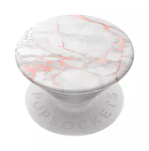 PopSockets PopGrip Phone Grip Stand Mount Holder Swap - Rose Gold Lutz Marble - Picture 1 of 14