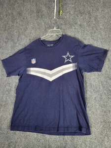 Dallas Cowboys Tony Romo T Shirt Mens Large NFL Team Apparel Blue Football Gym - Picture 1 of 9