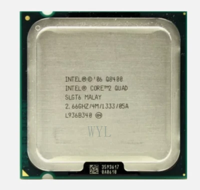 Intel Core 2 Quad Q8400 SLGT6 2.66GHz 4MB 1333MHz Socket 775 CPU Processors - Image 1 of 2