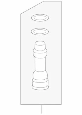 Conjunto de secador receptor de aire acondicionado genuino GM 2014-2020 Cadillac Chevrolet CT6 22996648 Foto 1 de 3