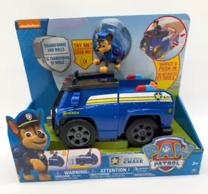 NEU 2013 Paw Patrol Chase's Cruiser with On-A-Roll Chase Figur Transforms Rolls - Bild 1 von 11
