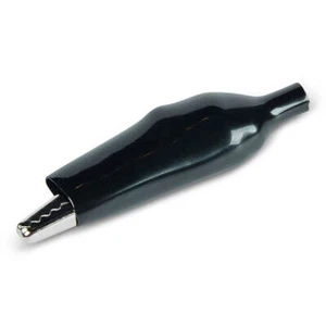 Crocodile Clip - Medium Duty (5 Amp Max) - BLACK - Picture 1 of 4