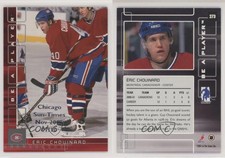 2001 ITG Be A Player Memorabilia Ruby Chicago Sun-Times Nov /10 Eric Chouinard