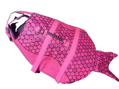 Спасательный жилет или костюм для Хэллоуина для собаки русалки - 2XL (60-120 фунтов) - Изображение 1 из 4