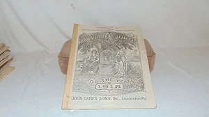 AGRICULTURAL ALMANAC 1918 LANCASTER PA ORIGINAL - Picture 1 of 4
