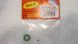 SLOT-IT INGRANAGGIO AVVOLGITORE ANGOLARE PLASTICA Z24 AUDI AW GEAR GA1524-PI - Foto 1 di 2