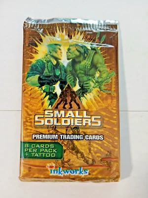 Pequeños soldados - 1 paquete (1998, Inkworks / Dreamworks) paquetes de tarjetas coleccionables de colección Foto 1 de 4