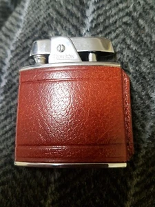 ronson vintage lighter with leather effect cover. Original Case - Picture 1 of 7