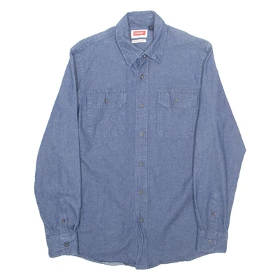 Camisa vaquera azul manga larga WRANGLER para hombre S Foto 1 de 4