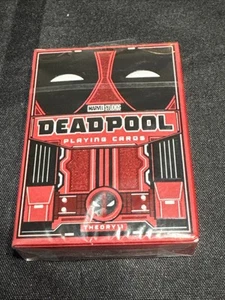 Theory11 Deadpool Premium Playing Cards Poker Size Standard Index - Picture 1 of 3