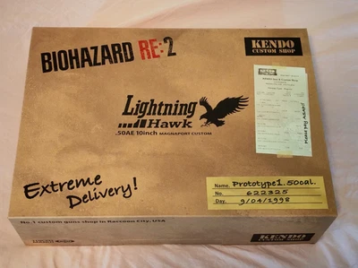 Biohazard Resident Evil 2 Lightning Hawk .50AE Limited Edition NEW Capcom Rare - Immagine 1 di 4