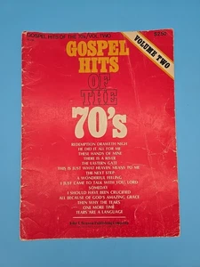Gospel Hits of the 70s Vol 2 Sheet Music Song Book - Picture 1 of 7