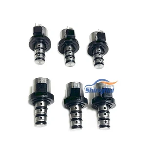 6PCS Gearbox Solenoids F4A41 F4A42 F4A51 for 96-On Mitsubishi Hyundai KIA Proton - Picture 1 of 1