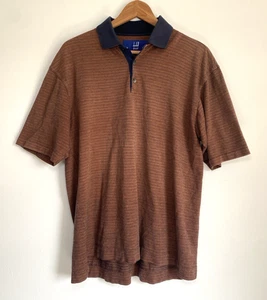 Polo de golf Dunhill vintage para hombre hecho en Italia talla M - Imagen 1 de 10