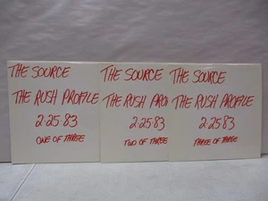 The Source The Rush Profile Record Albums - Imagen 1 de 3