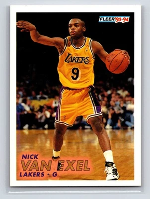 1993-94 Fleer - Nick Van Exel #316 (RC) - Image 1 of 2