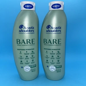 (2) Head & Shoulders BARE Soothing Hydration Dandruff Shampoo Exp 09/2025 - Picture 1 of 2