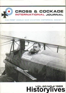 Cross & Cockade V.20 N.4 Rice Brothers Albatros DV Biplane Fighter Boelke - Picture 1 of 2