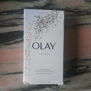 Olay Lightweight 48 Hour Hydration Fragrance Free Body Milk, 6 fl.oz - Picture 1 of 4