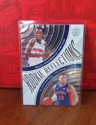 2019-20 Panini Illusions Reflections Blake Griffin Sekou Doumbouya #7 Rookie - Image 1 of 2