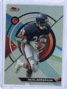 2023 Topps Composite Finest Refractor #160 NEAL ANDERSON Chicago Bears - Picture 1 of 2