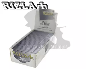 CARTINE RIZLA SILVER CORTE ARGENTO ROLLING PAPERS 50 BOOKLETS - Afbeelding 1 van 1