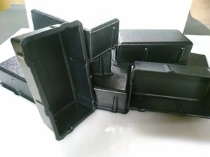 20 Heavy Duty Plastic Concrete, Plaster, Molds Standard Brick Mold with spacing - Picture 1 of 5