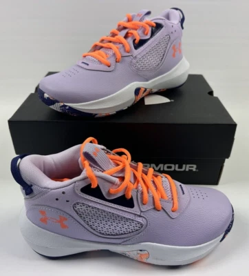 Under Armour Escuela Primaria Lockdown 6 Niñas Jóvenes Zapatos de Encaje Púrpura Violeta Talla 5Y Foto 1 de 4