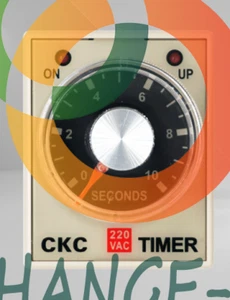 CKC time relay AH3-3 30M AC220V NEW 1PCS - Picture 1 of 2