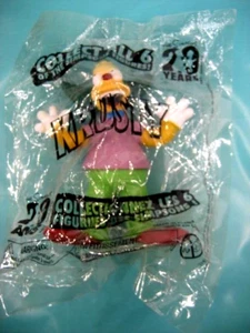 The Simpsons Krusty the Clown Figure 2007 Toy 4" Figurine New NIP Sealed - Picture 1 of 6