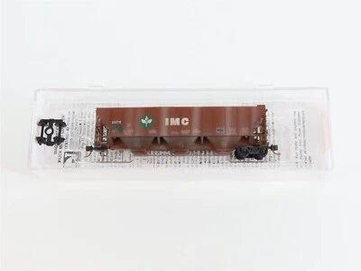 N Scale Micro-Trains MTL 09644020 IMC 3-Bay Covered Hopper #11312 - Weathered - Image 1 of 4