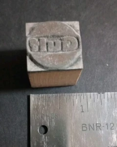 Gulf Antique letterpress PRINTING BLOCK - Picture 1 of 1