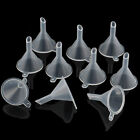 25x Mini Funnel Plastic Small funnel for perfume kitchen Filling Set hot. NEW